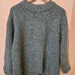 Old Navy Teal Women's Cowl Neck Sweater
